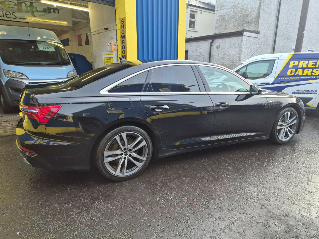 Audi A6 Saloon 2.0 Tdi 40 S Line Saloon S Tronic Euro KK21FGN Black #2
