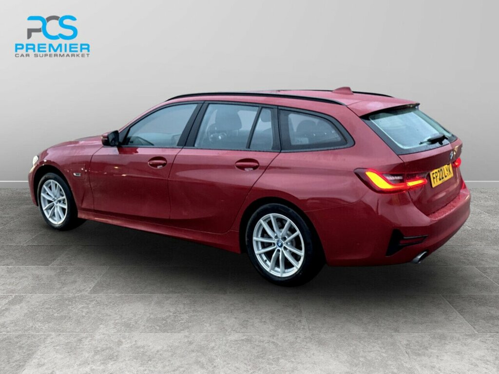 BMW 3 Series 330E Se Pro FP22LYK Red #2