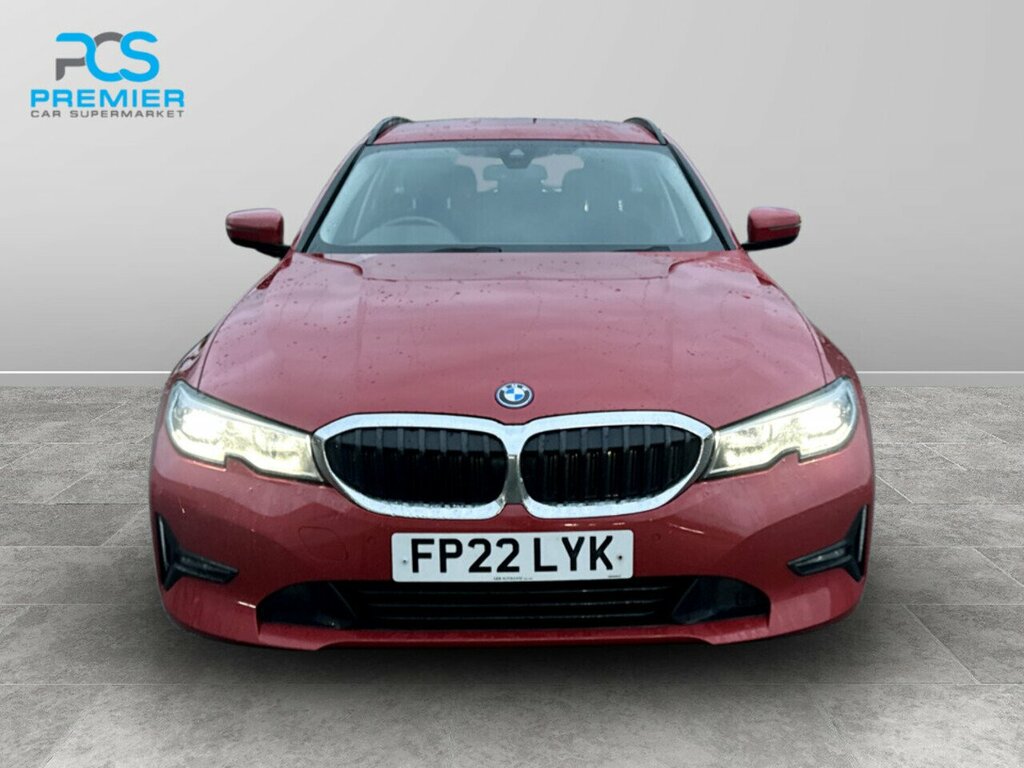 BMW 3 Series 330E Se Pro FP22LYK Red #3