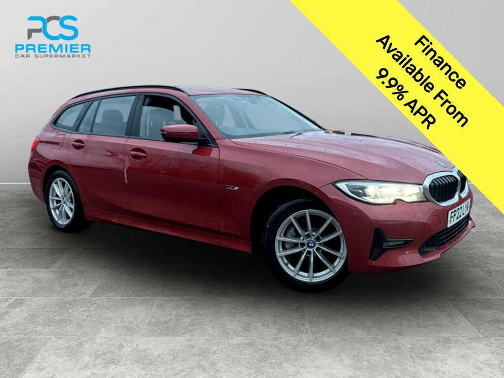 BMW 3 Series 330E Se Pro Red