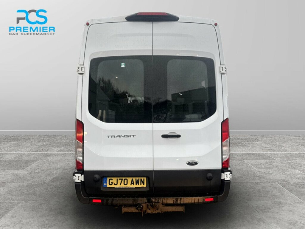 Ford Transit Custom 460 Ecoblue Trend GJ70AWN White #3