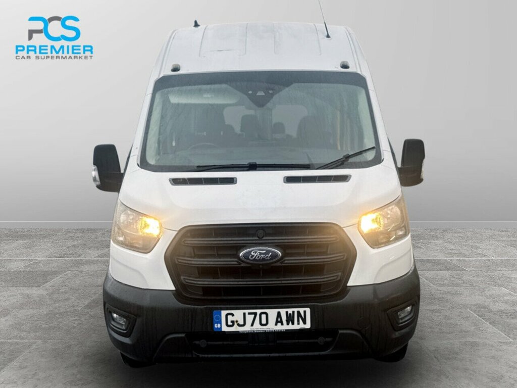 Ford Transit Custom 460 Ecoblue Trend GJ70AWN White #4