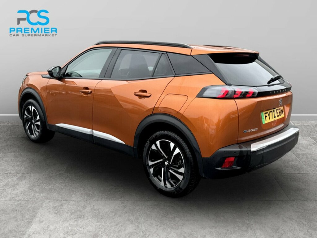 Peugeot e-2008 Allure Premium FY72EBN Orange #2