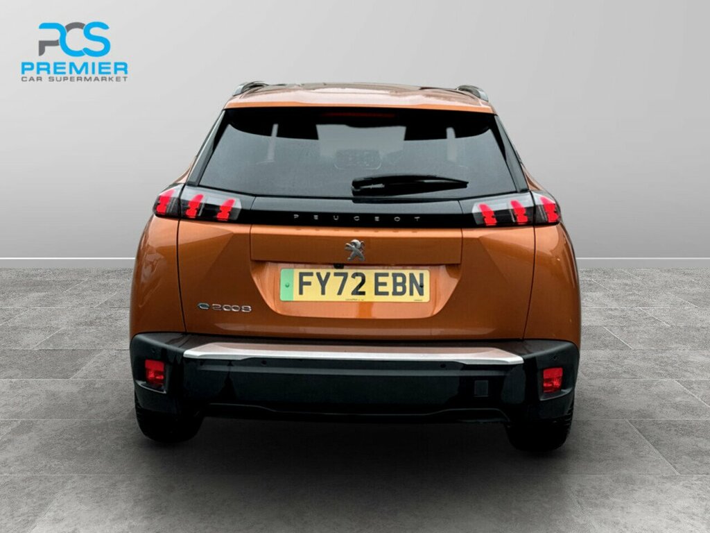 Peugeot e-2008 Allure Premium FY72EBN Orange #3