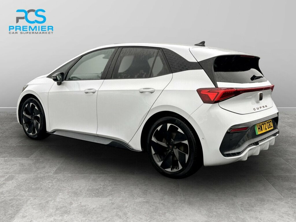 Cupra Born V2 White #5
