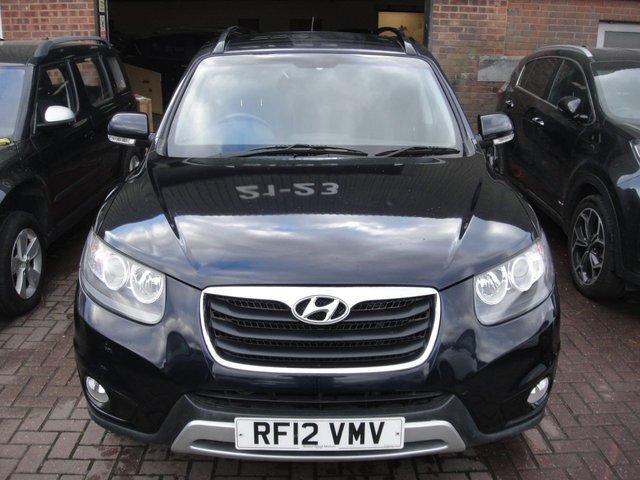 Hyundai Santa Fe 2.2 Premium Crdi 194 Bhp RF12VMV Blue #2