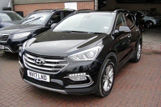 Hyundai Santa Fe 2.2 Crdi Euro 6 Premium Se Blue Drive 197 Bhp Blue #3