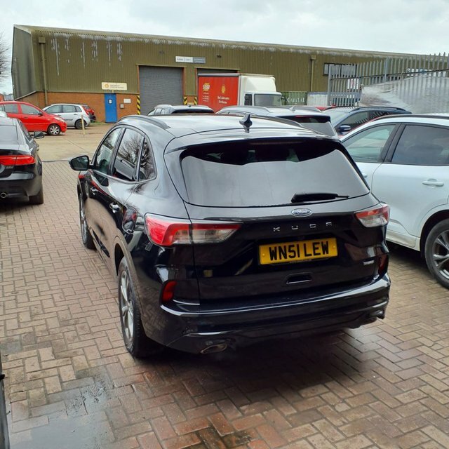 Ford Kuga 2.5H Duratec St-line Edition Suv Hybrid CP22AWR Black #6
