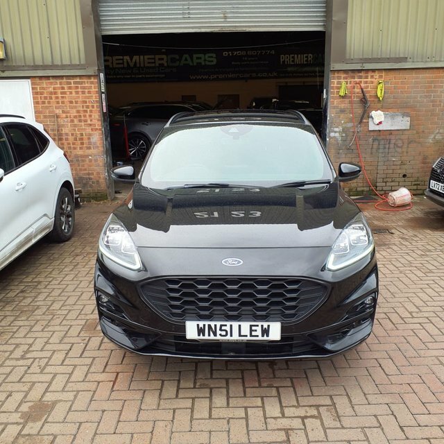 Ford Kuga 2.5H Duratec St-line Edition Suv Hybrid CP22AWR Black #2