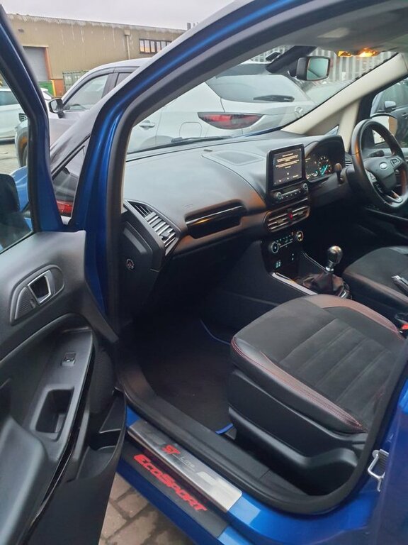 Ford Ecosport 1.0T Ecoboost Gpf St-line Suv Eu EU68OUE Blue #4