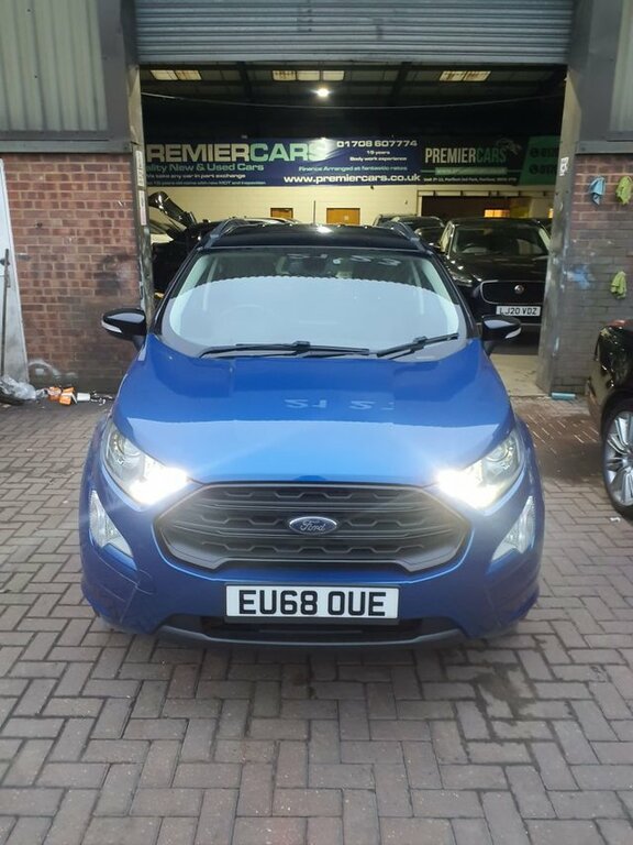Ford Ecosport 1.0T Ecoboost Gpf St-line Suv Eu EU68OUE Blue #2