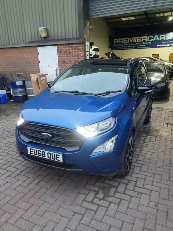 Ford Ecosport 1.0T Ecoboost Gpf St-line Suv Eu EU68OUE Blue #3