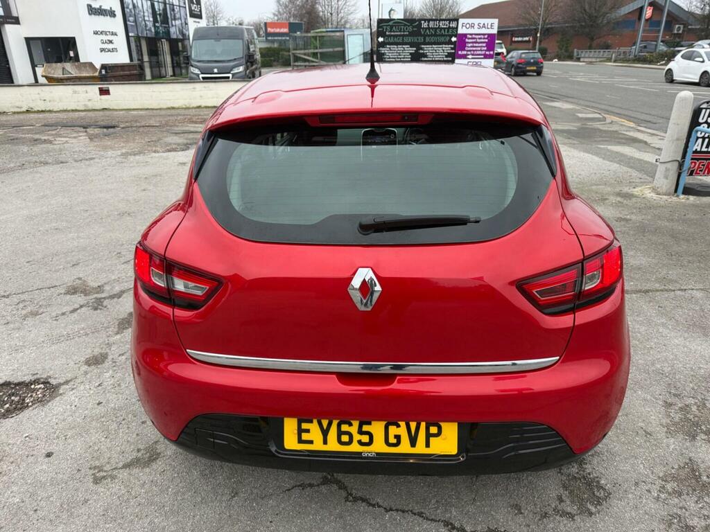Renault Clio Hatchback 1.2 16V Dynamique Nav Euro 6 20156 Red #5