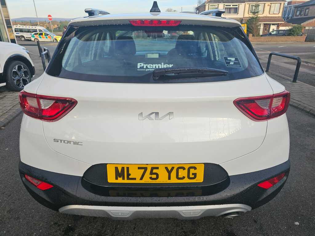 Kia Stonic 1.0 T-gdi Isg 2 White #5