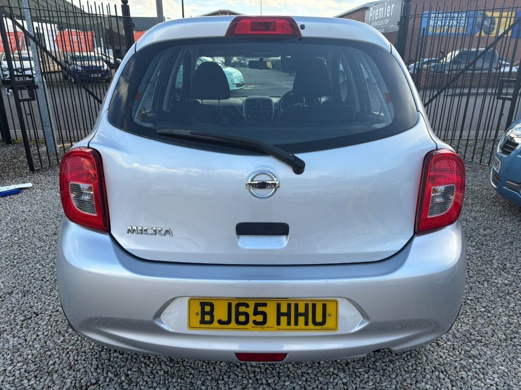 Nissan Micra 1.2L Visia BJ65HHU Silver #5