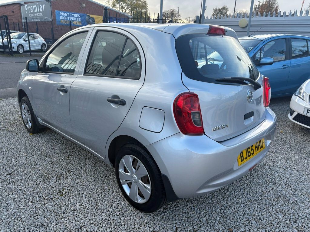 Nissan Micra 1.2L Visia BJ65HHU Silver #4