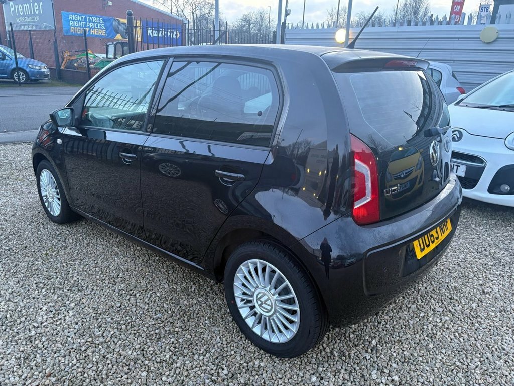 Volkswagen Up Hatchback DU63NHF Black #4