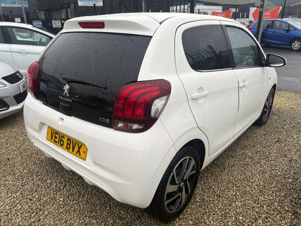 Peugeot 108 1.2L Allure VE16BVX White #6