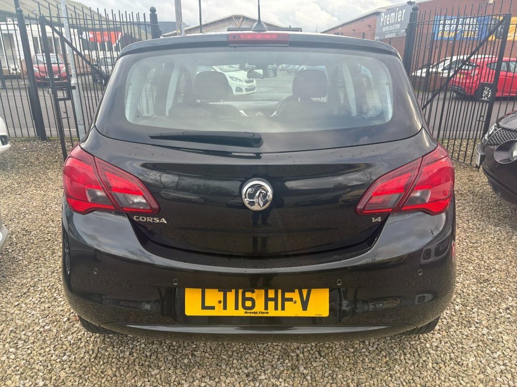 Vauxhall Corsa 1.4L Se LT16HFV Black #5