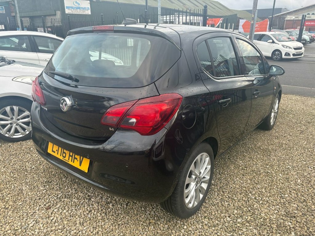 Vauxhall Corsa 1.4L Se LT16HFV Black #6