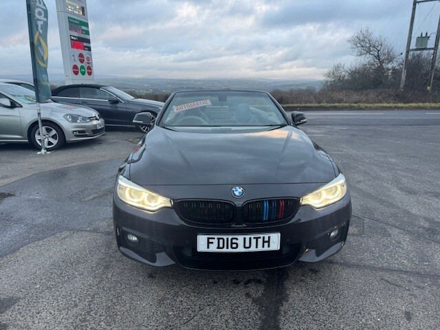 BMW 4 Series M Sport 2.0Td 188Bhp FD16UTH Black #3