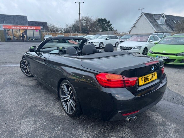 BMW 4 Series M Sport 2.0Td 188Bhp FD16UTH Black #2