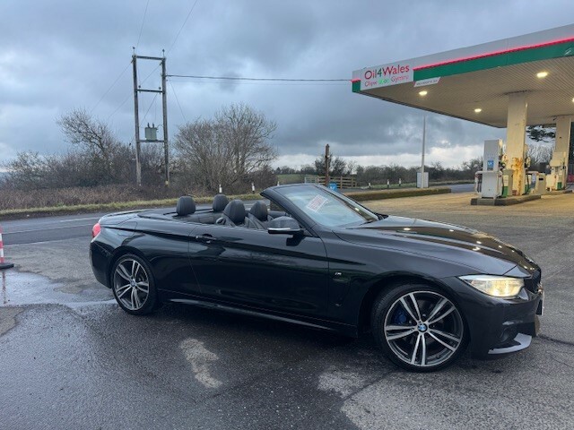 BMW 4 Series M Sport 2.0Td 188Bhp FD16UTH Black #4