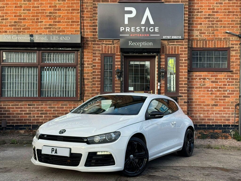 Volkswagen Scirocco 2.0 Tsi R Euro 5 Leather, Nav White #2