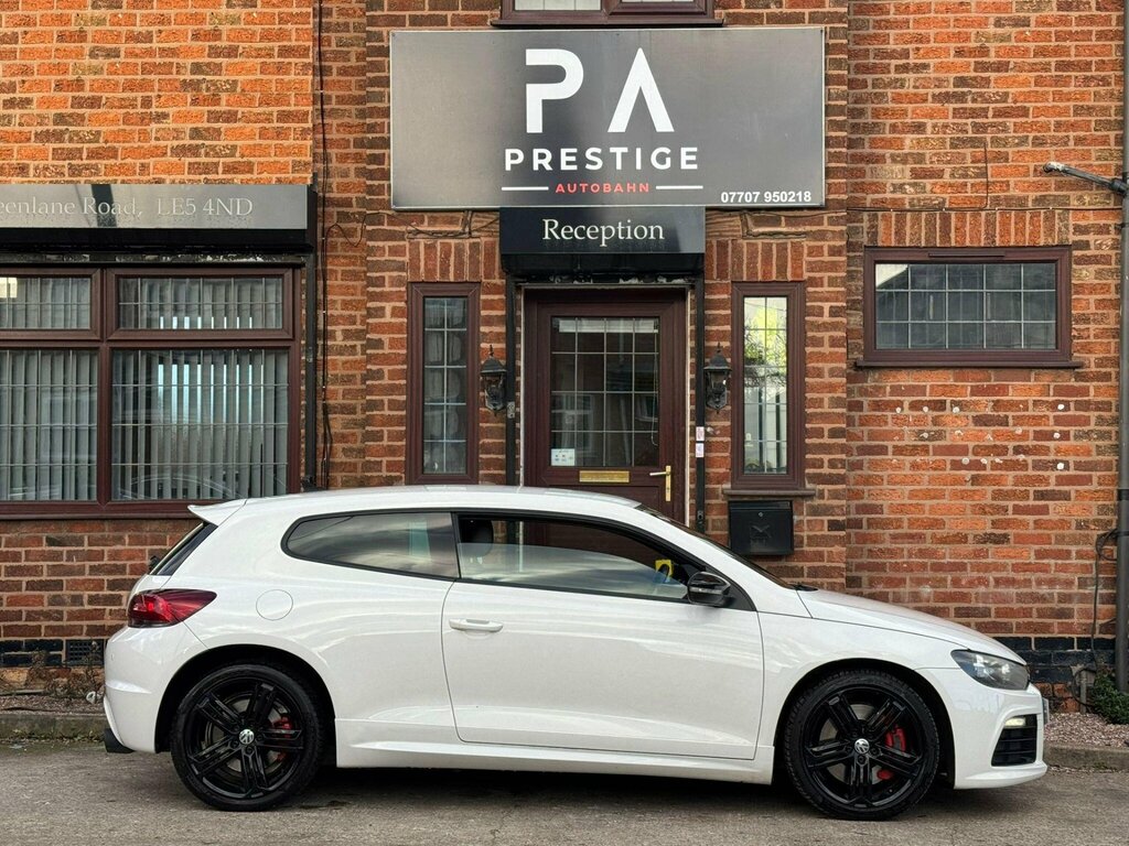Volkswagen Scirocco 2.0 Tsi R Euro 5 Leather, Nav White #4