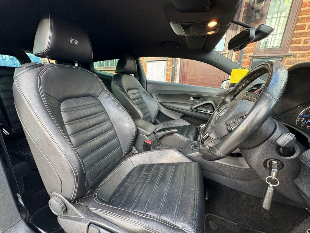 Volkswagen Scirocco 2.0 Tsi R Euro 5 Leather, Nav White #6