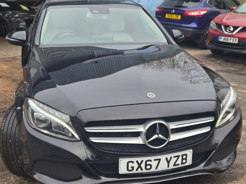 Mercedes-Benz C Class 1.6 L 1.6 D Sport Premium Plus G-tronic Euro 6 GX67YZB Black #2