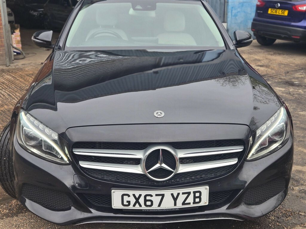 Mercedes-Benz C Class 1.6 L 1.6 D Sport Premium Plus G-tronic Euro 6 GX67YZB Black #3