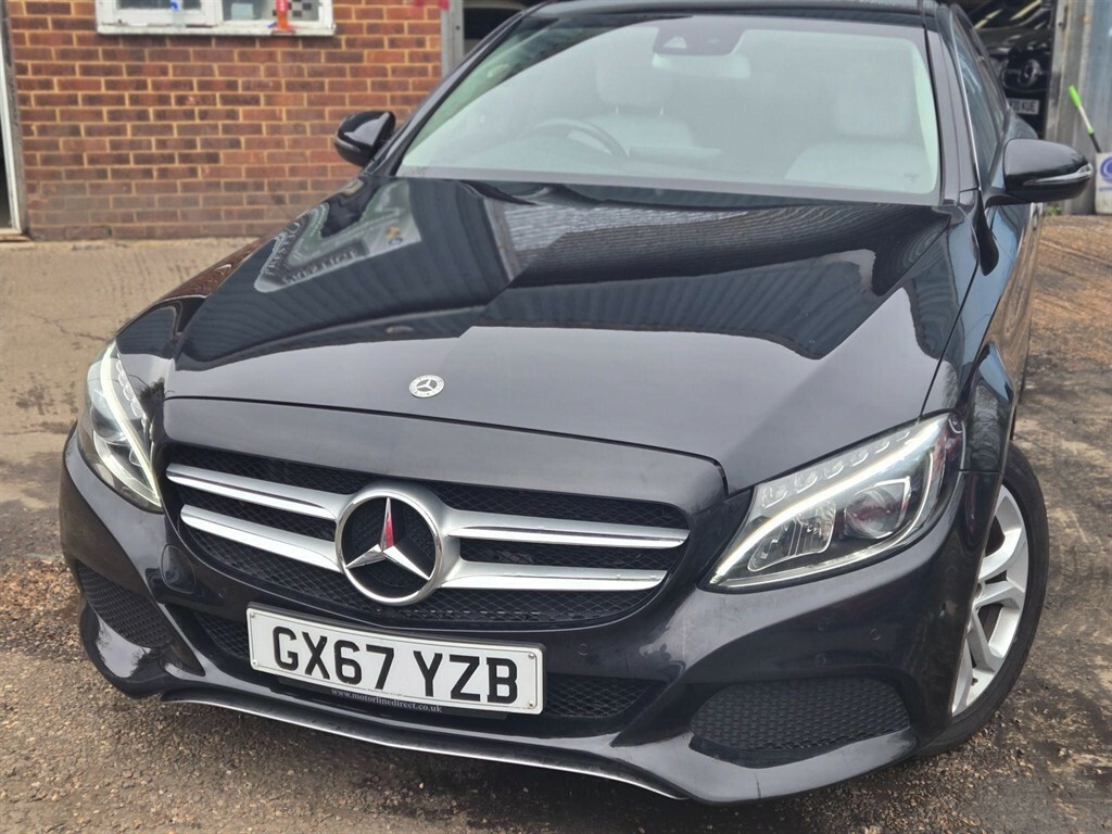 Mercedes-Benz C Class 1.6 L 1.6 D Sport Premium Plus G-tronic Euro 6 GX67YZB Black #4