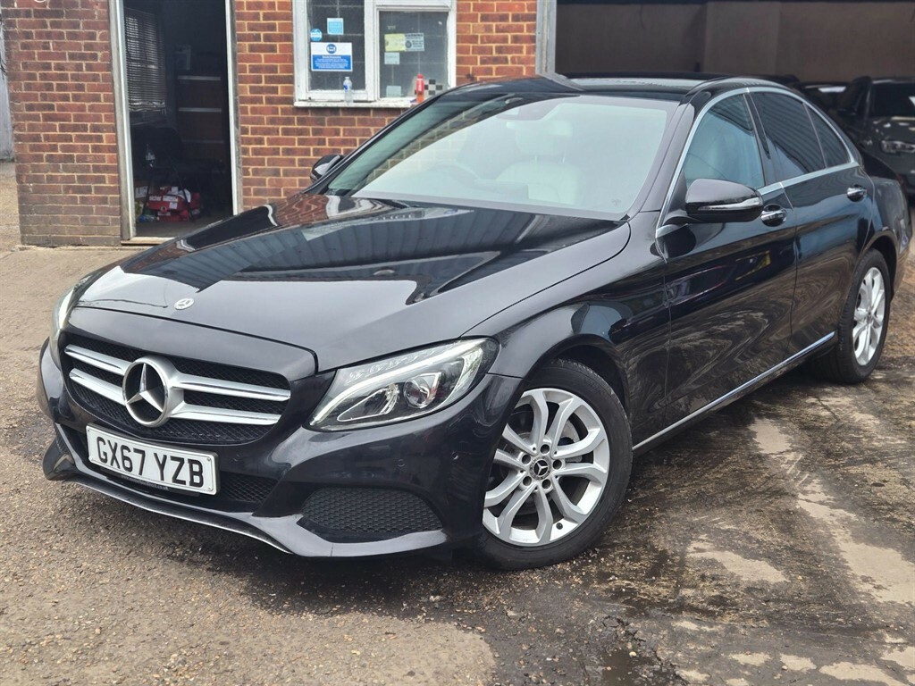 Mercedes-Benz C Class 1.6 L 1.6 D Sport Premium Plus G-tronic Euro 6 GX67YZB Black #5