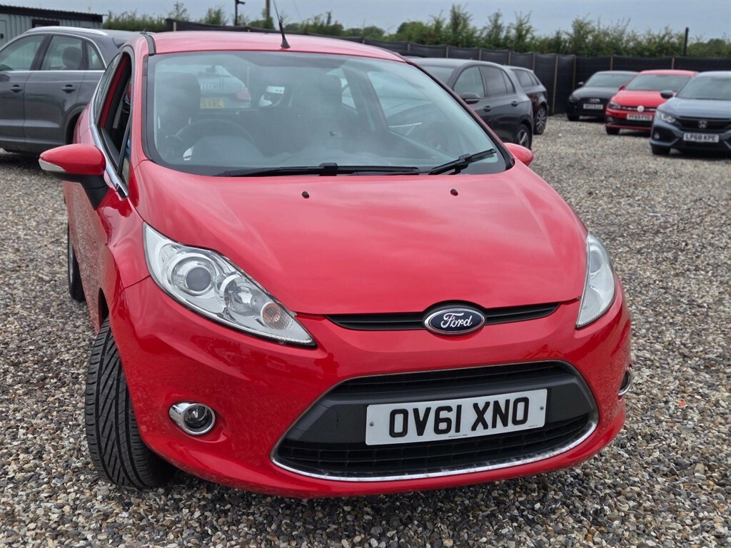Ford Fiesta 1.4 L 1.4 Zetec OV61XNO Red #3