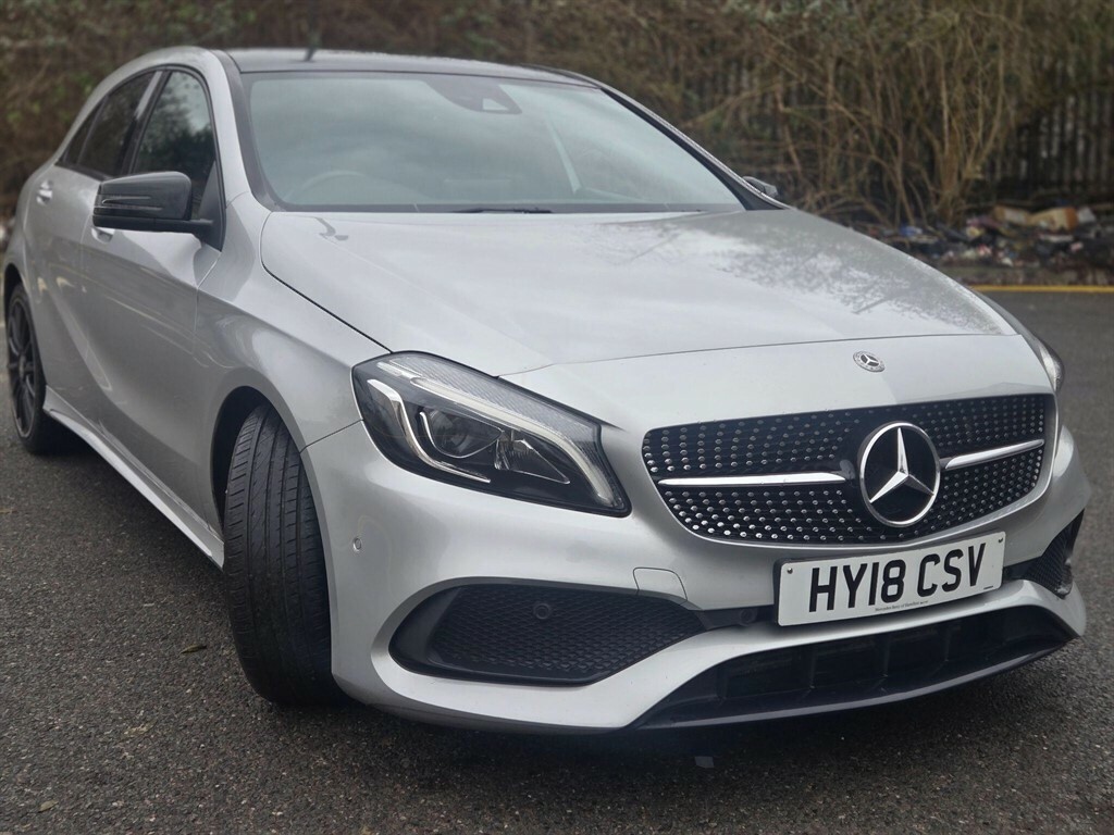 Mercedes-Benz A Class 2.1 L 2.1 D Amg Line Premium Plus 7G-dct Euro 6 Silver