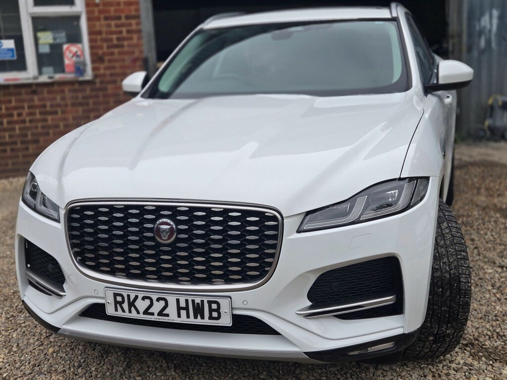 Jaguar F-Pace 2.0 L 2.0 P400e 17.1Kwh S Awd Euro 6 Ss RK22HWB White #3