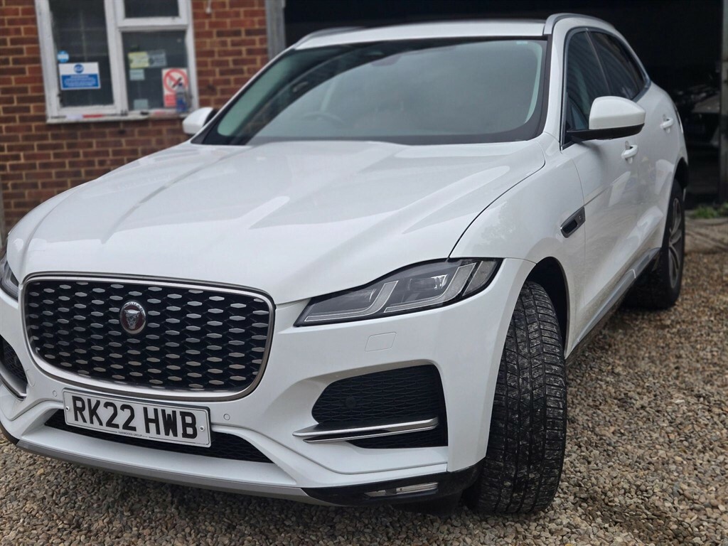 Jaguar F-Pace 2.0 L 2.0 P400e 17.1Kwh S Awd Euro 6 Ss RK22HWB White #6