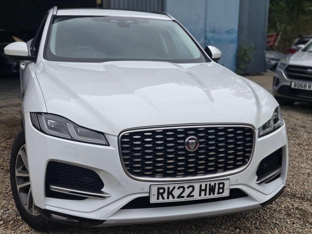 Jaguar F-Pace 2.0 L 2.0 P400e 17.1Kwh S Awd Euro 6 Ss RK22HWB White #2