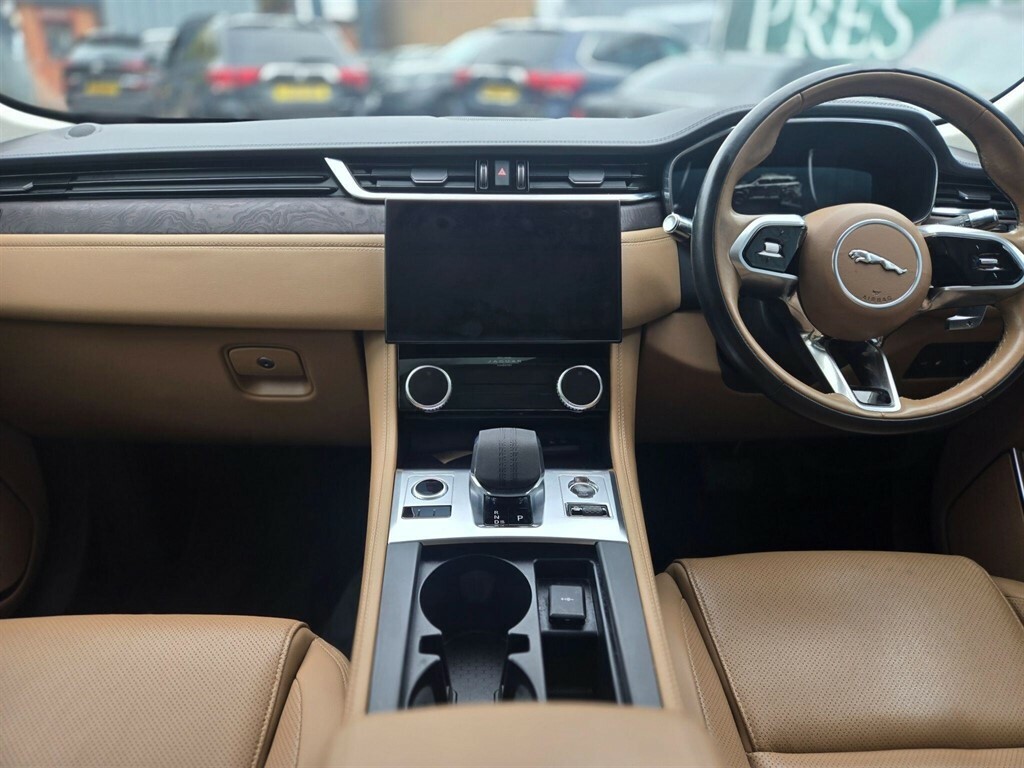 Jaguar F-Pace 2.0 L 2.0 P400e 17.1Kwh S Awd Euro 6 Ss RK22HWB White #5