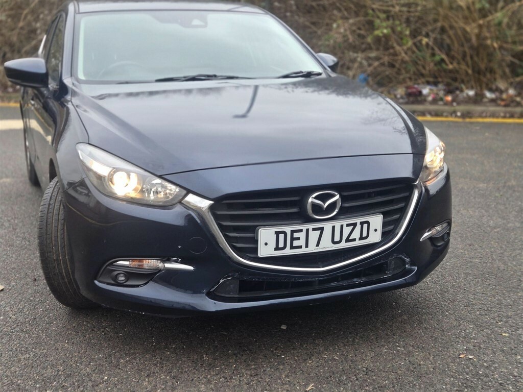 Mazda 3 2.0 L 2.0 Skyactiv-g Se-l Nav Euro 6 Ss DE17UZD Blue #4