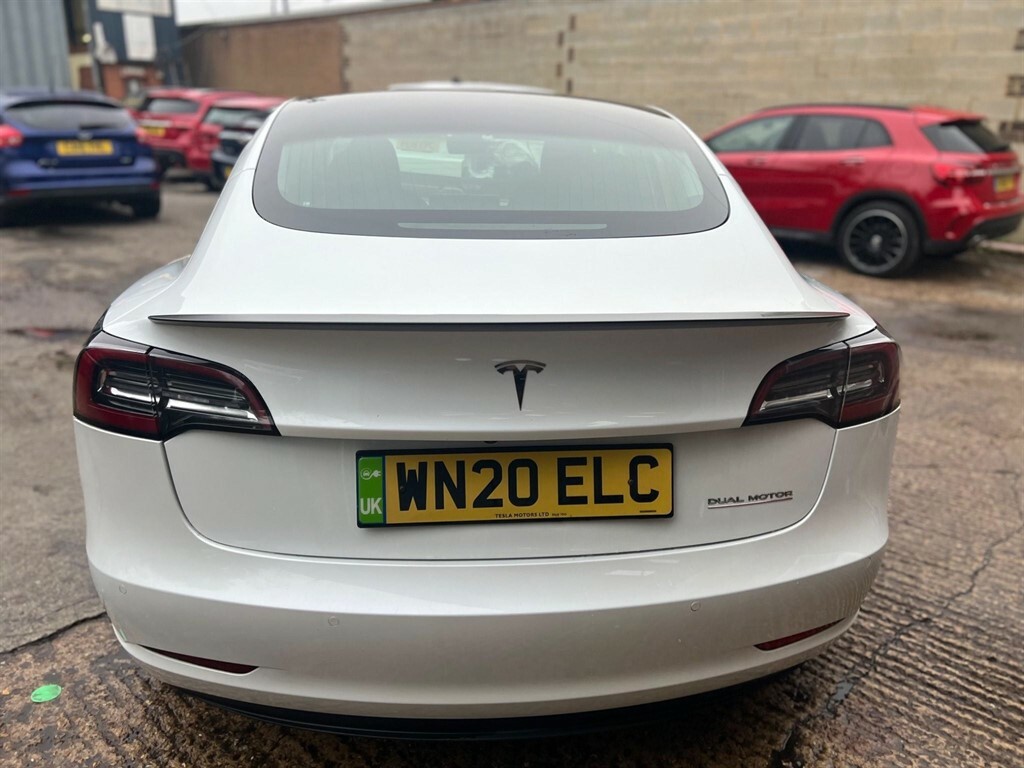 Tesla Model 3 Dual Motor Performance 4Wde Performanc WN20ELC White #5