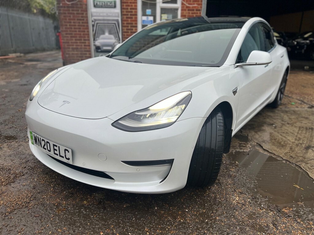 Tesla Model 3 Dual Motor Performance 4Wde Performanc WN20ELC White #3