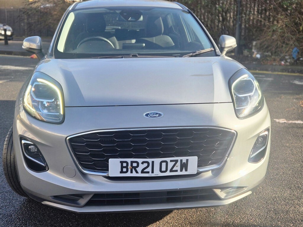 Ford Puma 1.0 L 1.0T Ecoboost Mhev Titanium Euro 6 Ss BR21OZW Silver #6