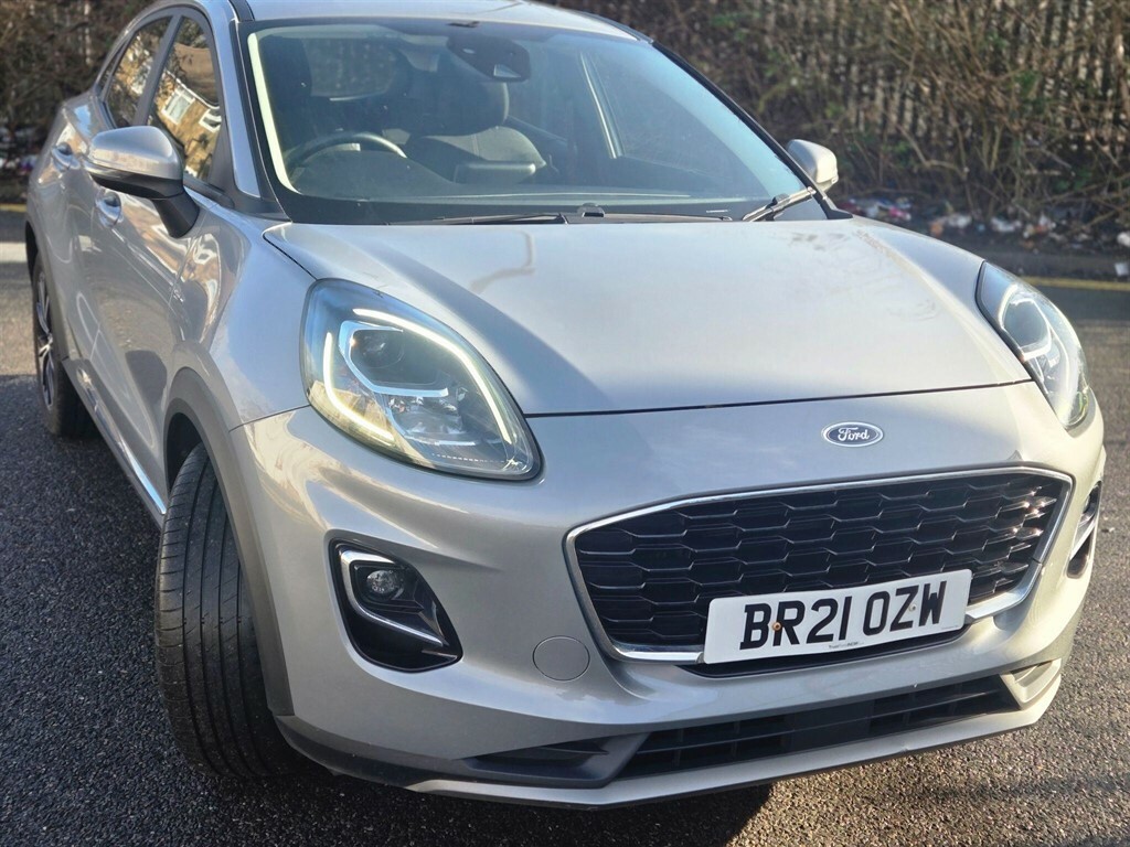 Ford Puma 1.0 L 1.0T Ecoboost Mhev Titanium Euro 6 Ss Silver