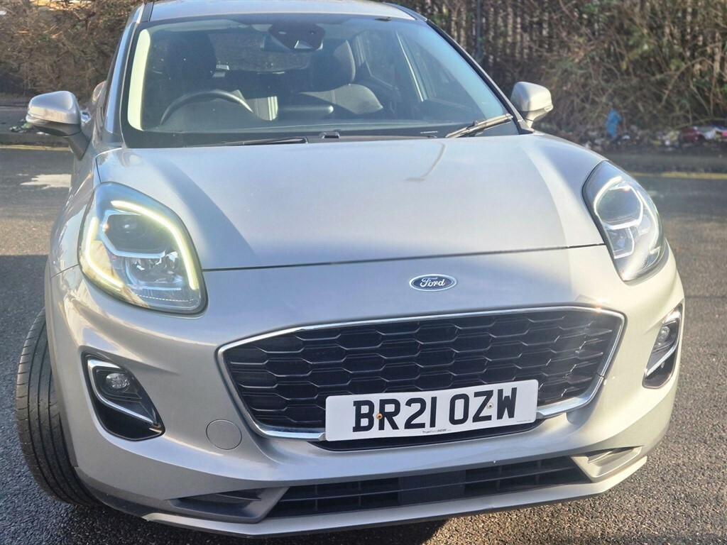 Ford Puma 1.0 L 1.0T Ecoboost Mhev Titanium Euro 6 Ss BR21OZW Silver #4