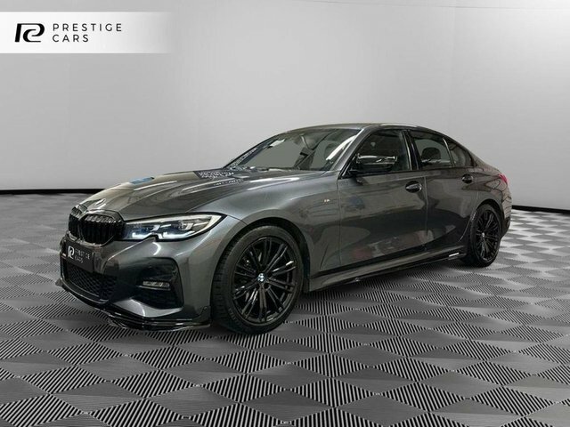 BMW 3 Series 320I M Sport Saloon DE71CDX Grey #3