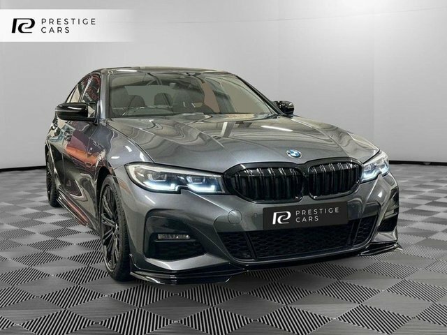 BMW 3 Series 320I M Sport Saloon DE71CDX Grey #5