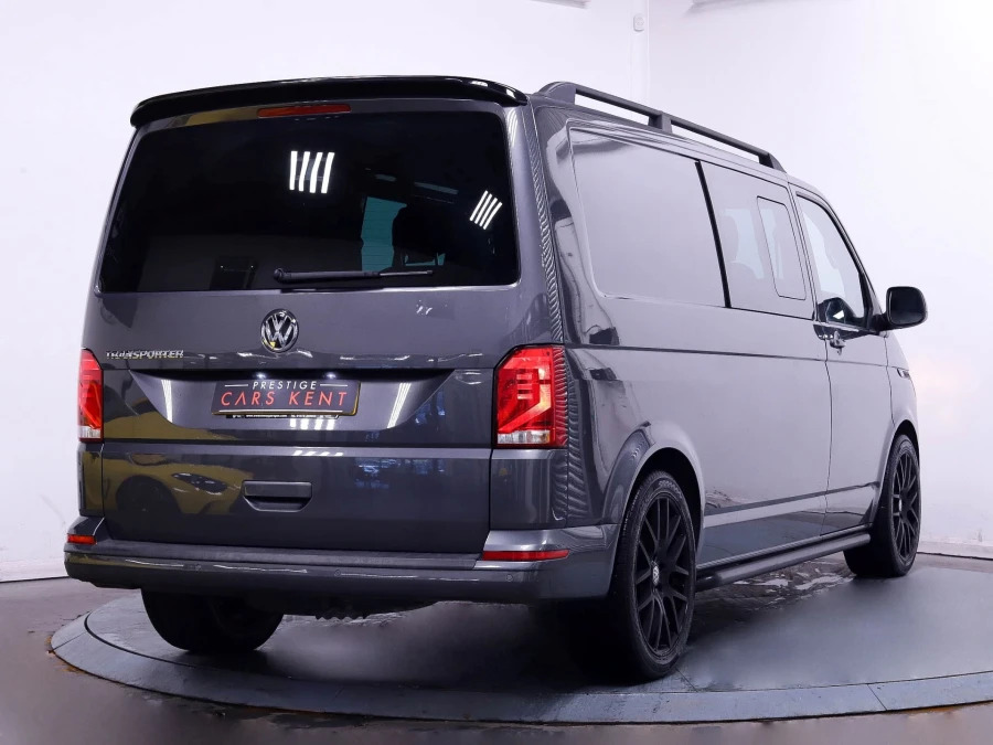 Volkswagen Transporter 2.0 Tdi T32 Highline Kombi Double Cab D CX72NPA Grey #6