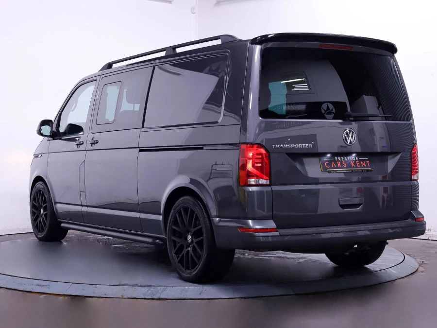 Volkswagen Transporter 2.0 Tdi T32 Highline Kombi Double Cab D CX72NPA Grey #3
